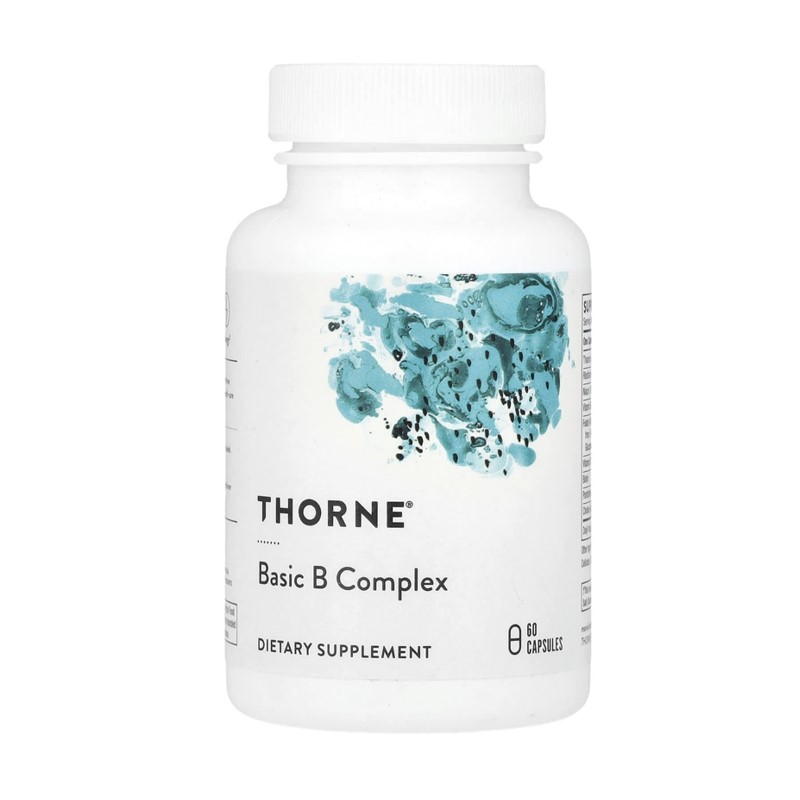 Thorne Basic B-Complex – Essential Energy & Metabolism Support | 60 Capsules